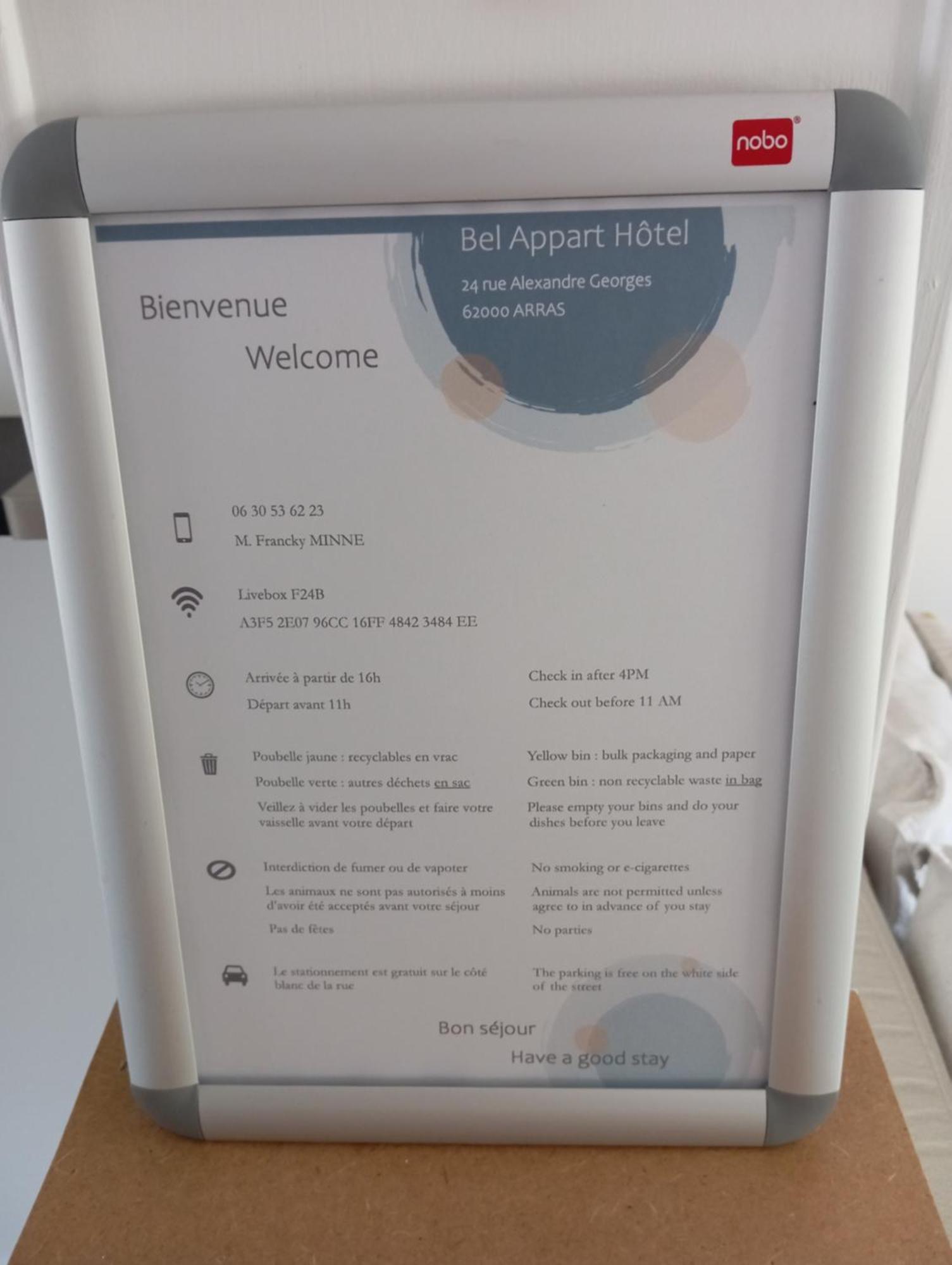 Belapparthotel Arras Kültér fotó